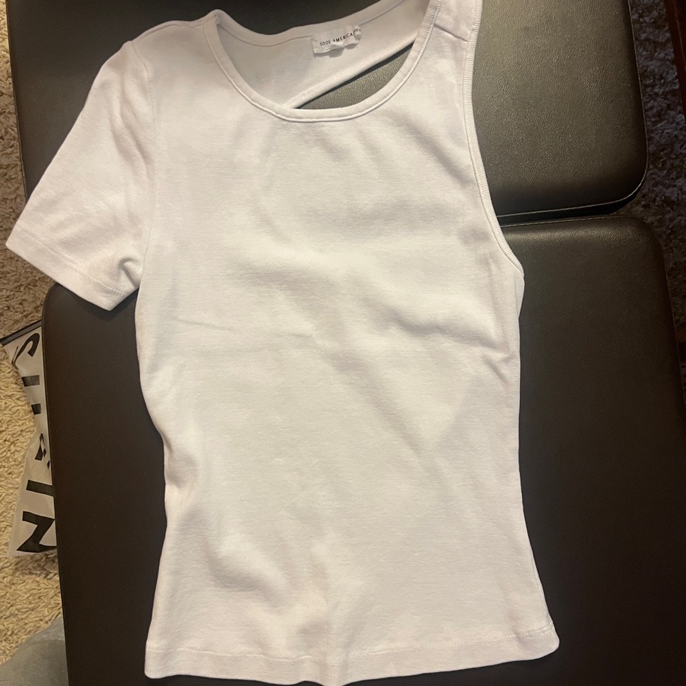 Good American White Women's Top